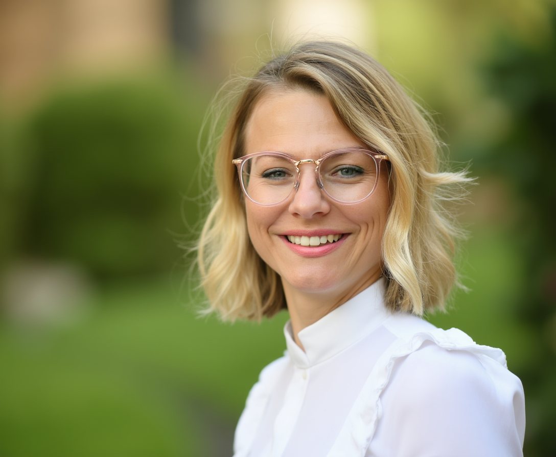 Yvonne Brinkhaus, Porträt im Freien