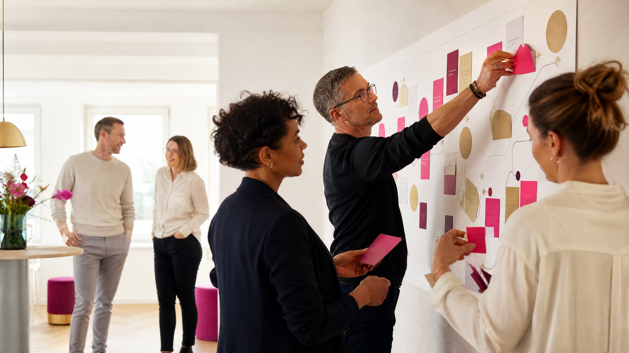 Lebendiger NewWorCARE Workshop mit einem vielfältigen Team